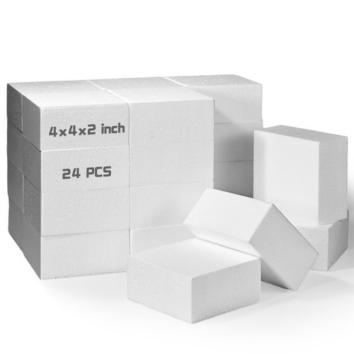 Pcs white craft - 24, blocks
